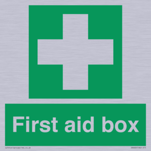 first aid box